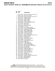 Husqvarna 10527SBE Snow Blower Owners Manual, 2006,2007,2008 page 27