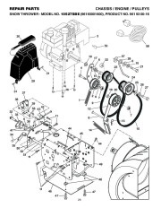 Husqvarna 10527SBE Snow Blower Owners Manual, 2006,2007,2008 page 28