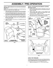 Husqvarna 10527SBE Snow Blower Owners Manual, 2006,2007,2008 page 7