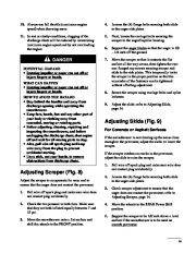 Toro 38542 and 38558 Toro 824 1028 Power Shift Snowthrower Owners Manual, 1999 page 23