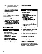 Toro 38542 and 38558 Toro 824 1028 Power Shift Snowthrower Owners Manual, 1999 page 24