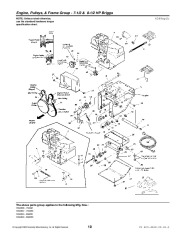 Simplicity 7.5 8.5 HP 1694836 1694837 1694845 1694846 Snow Blower Owners Manual page 10