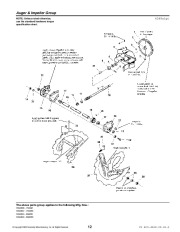 Simplicity 7.5 8.5 HP 1694836 1694837 1694845 1694846 Snow Blower Owners Manual page 12