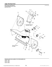 Simplicity 7.5 8.5 HP 1694836 1694837 1694845 1694846 Snow Blower Owners Manual page 14