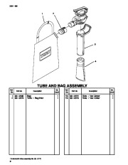 Toro 51589 Quiet Blower Vac Parts Catalog, 1998, 1999 page 2