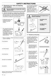 Husqvarna 395XP Chainsaw Owners Manual, 2000,2001,2002,2003,2004,2005,2006,2007,2008,2009,2010 page 12