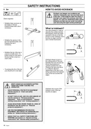 Husqvarna 395XP Chainsaw Owners Manual, 2000,2001,2002,2003,2004,2005,2006,2007,2008,2009,2010 page 16