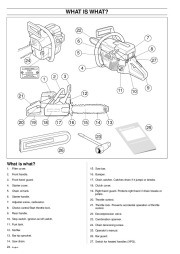 Husqvarna 395XP Chainsaw Owners Manual, 2000,2001,2002,2003,2004,2005,2006,2007,2008,2009,2010 page 24