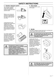 Husqvarna 395XP Chainsaw Owners Manual, 2000,2001,2002,2003,2004,2005,2006,2007,2008,2009,2010 page 7