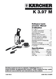 Kärcher Owners Manual page 13