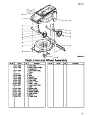 Toro 20050 Toro Carefree Recycler Electric Mower, E120 Parts Catalog, 2000 page 3