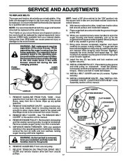 Husqvarna 9027ST Snow Blower Owners Manual, 2002,2003,2004,2005,2006,2007,2008,2009 page 17