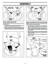 Husqvarna 9027ST Snow Blower Owners Manual, 2002,2003,2004,2005,2006,2007,2008,2009 page 6
