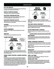 Craftsman 247.88833 Craftsman 33-Inch Snow Thrower Owners Manual page 13