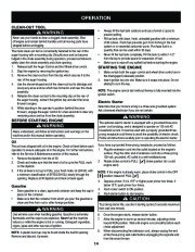 Craftsman 247.88833 Craftsman 33-Inch Snow Thrower Owners Manual page 14