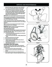 Craftsman 247.88833 Craftsman 33-Inch Snow Thrower Owners Manual page 21