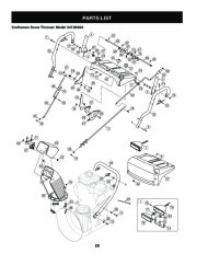 Craftsman 247.88833 Craftsman 33-Inch Snow Thrower Owners Manual page 28