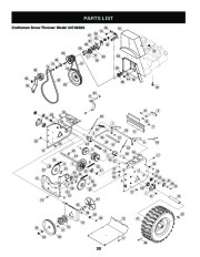 Craftsman 247.88833 Craftsman 33-Inch Snow Thrower Owners Manual page 30