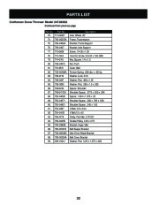 Craftsman 247.88833 Craftsman 33-Inch Snow Thrower Owners Manual page 32