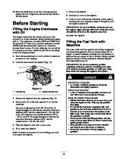 Toro 38079, 38087 and 38559 Toro  924 Power Shift Snowthrower Owners Manual, 2001 page 13