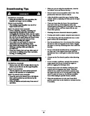 Toro 38079, 38087 and 38559 Toro  924 Power Shift Snowthrower Owners Manual, 2001 page 18
