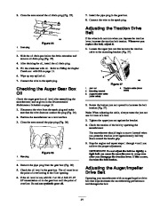 Toro 38079, 38087 and 38559 Toro  924 Power Shift Snowthrower Owners Manual, 2001 page 21