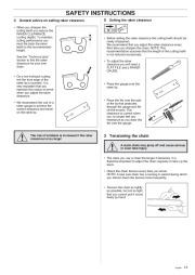 Husqvarna 288XP Lite Chainsaw Owners Manual, 1995,1996,1997,1998 page 13