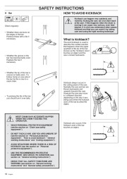 Husqvarna 288XP Lite Chainsaw Owners Manual, 1995,1996,1997,1998 page 16