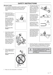 Husqvarna 288XP Lite Chainsaw Owners Manual, 1995,1996,1997,1998 page 17