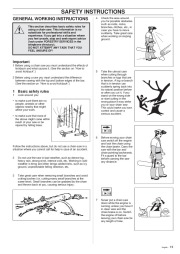Husqvarna 288XP Lite Chainsaw Owners Manual, 1995,1996,1997,1998 page 19