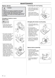 Husqvarna 288XP Lite Chainsaw Owners Manual, 1995,1996,1997,1998 page 30