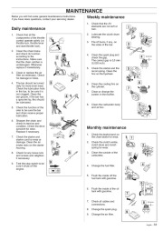 Husqvarna 288XP Lite Chainsaw Owners Manual, 1995,1996,1997,1998 page 33