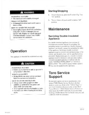 Toro 51580 300 Clean Sweep Owners Manual, 1995 page 9