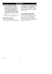 Craftsman 536.881510 Craftsman 525 Series 22-Inch Snow Thrower Owners Manual page 17