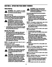 MTD 769-01276A H K Style Snow Blower Owners Manual page 10
