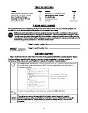 MTD 769-01276A H K Style Snow Blower Owners Manual page 2