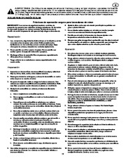 Poulan Owners Manual, 2007 page 17