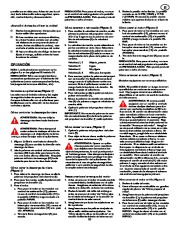 Poulan Owners Manual, 2007 page 20