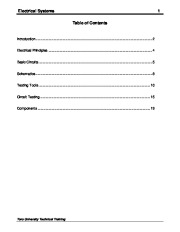 Toro Electrical Systems Principles Circuits Schematics Test Equipment Components 09170SL page 3