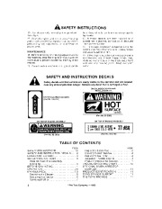 Toro 30941 41cc Back Pack Blower Owners Manual, 1991 page 2