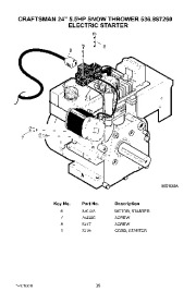 Craftsman 536.887250 Craftsman 24-Inch Snow Thrower Owners Manual page 35