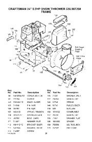 Craftsman 536.887250 Craftsman 24-Inch Snow Thrower Owners Manual page 36