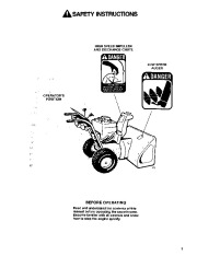 Toro 38543 Toro  824 Power Shift Snowthrower Owners Manual, 1992 page 3