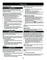 Craftsman 247.88045 Craftsman 45-Inch Snow Thrower Owners Manual page 12