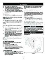 Craftsman 247.88045 Craftsman 45-Inch Snow Thrower Owners Manual page 13