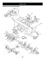 Craftsman 247.88045 Craftsman 45-Inch Snow Thrower Owners Manual page 24