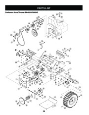 Craftsman 247.88045 Craftsman 45-Inch Snow Thrower Owners Manual page 28