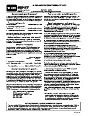 Toro 20044 Super Recycler Mower, SR-21OS Manuel des Propriétaires, 1999 page 24