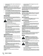 MTD 610 Hydrostatic Tractor Lawn Mower Owners Manual page 18