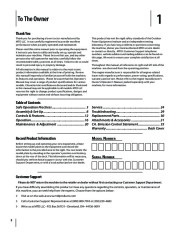 MTD 610 Hydrostatic Tractor Lawn Mower Owners Manual page 2